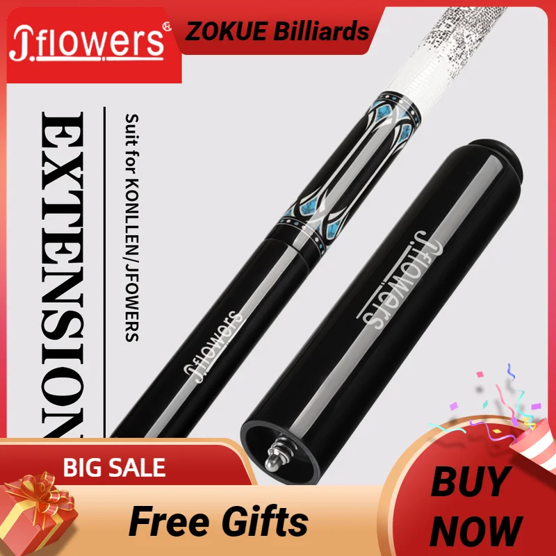 JFlowers JF Billiard Extension 15.5cm Professoinal Cue Extension With Bumper Suit For JF Durable Billiard Accessories