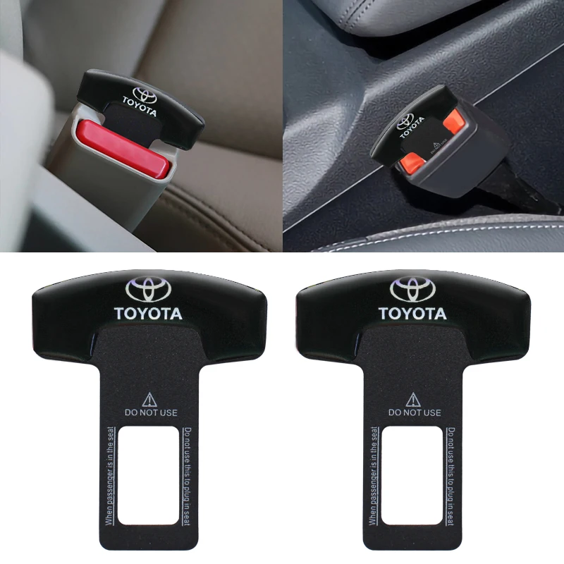 

Car Safety Belt Buckles Seat Belt Clip Plug Buckle Stopper For Toyota Chr Yaris Auris Rav4 Avensis t25 Corolla 2022 Accessories