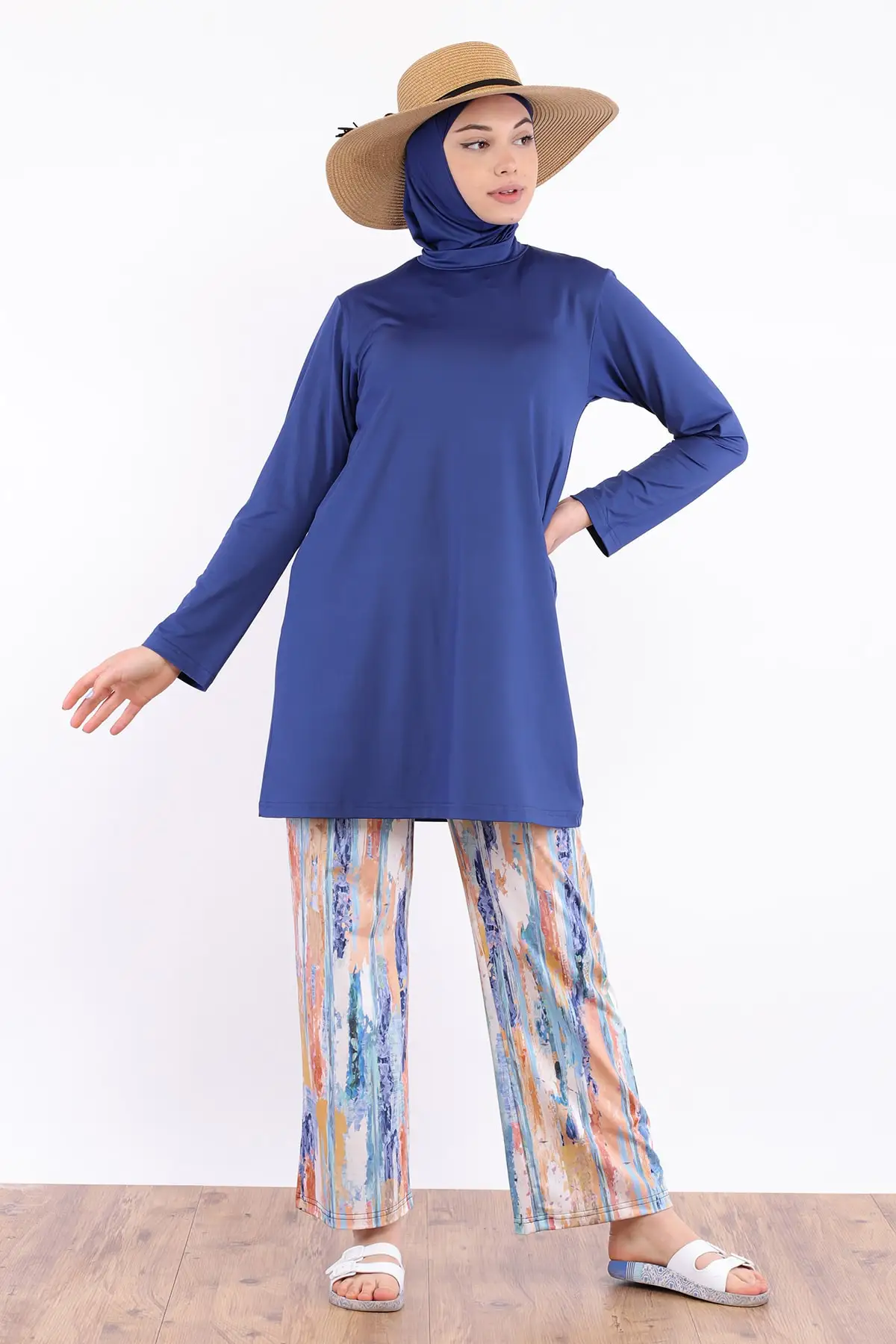 

Мусульманский купальник из Буркини, скромная летняя одежда, хиджаб, спортивный купальник, Мусульманский купальник с полным покрытием