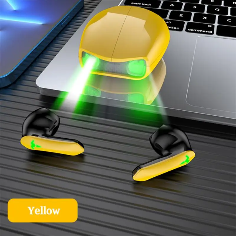 

Touch Control Bluetooth-compatible Earphones In-ear E-sports Game Headset Music Headphones Wireless Earbuds Digital Display