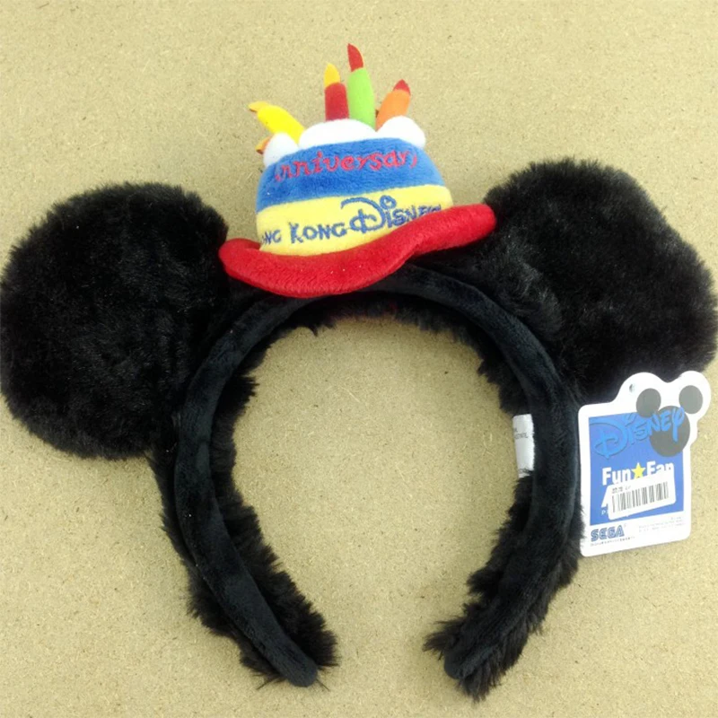 

Аксессуары для волос «Микки Маус»-милые украшения для волос для девочек, детские женские аксессуары для головы, головной убор, ободок