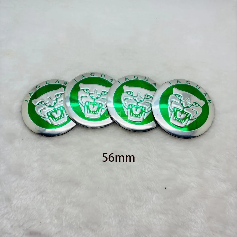 

4 шт., крышка центральной ступицы колеса автомобиля, эмблема, наклейка, аксессуар для Jaguar X S F XF XE XJ XK XEL XFL XJL XJ6 XJS XKR XFR F-Type F-Pace E-