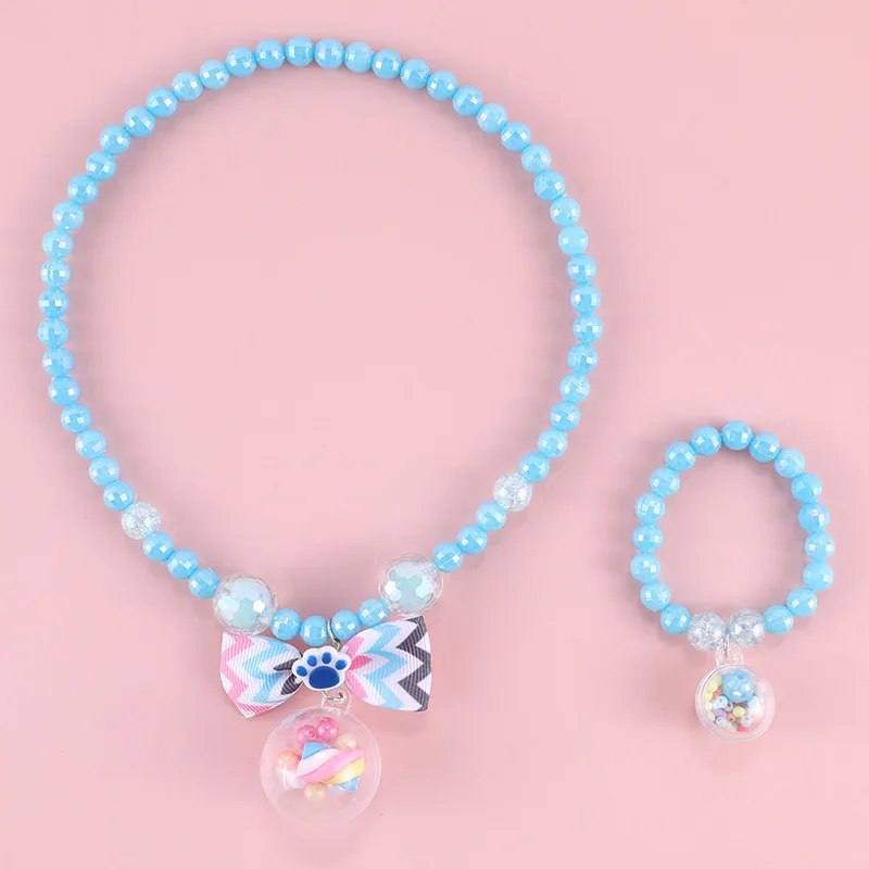 

Fashion Women Silver Color Gold Stainless Steel Necklace Bracelet Jewelry Sets For A Gift
