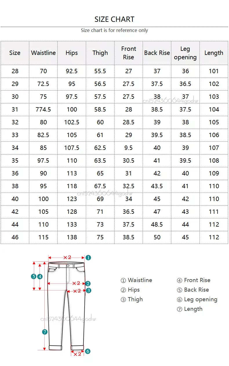 2023NEW Autumn Winter New Men's Light Blue Business Jeans Plus Size 42 44 46 Stretch Denim Straight-leg Pants Male Brand Tro