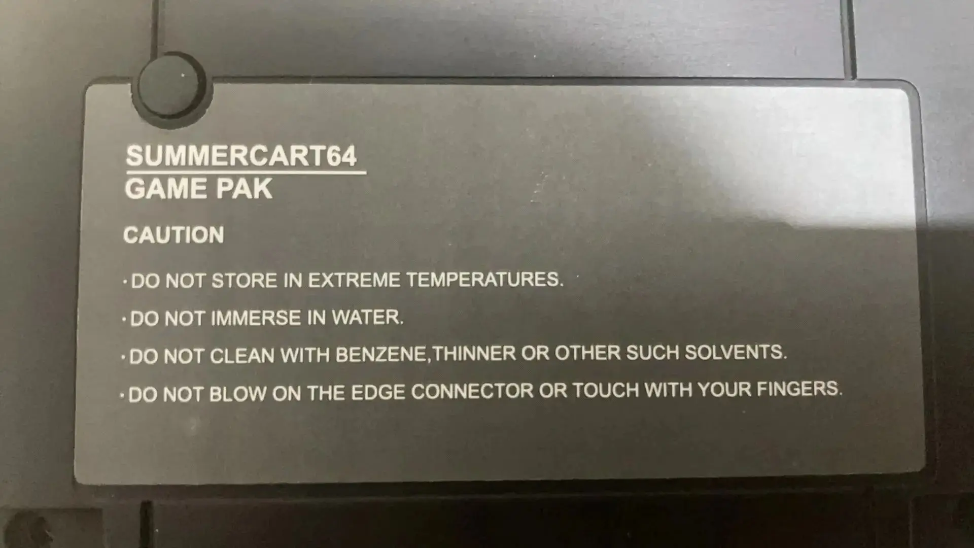 Флэш-картридж для игровой карты 6TG SummerCart64 консоли N64 версия с бесплатной кнопкой