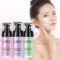 3 colors base cream waterproof long lasting brighten oil control skin stone whitening concealer foundation liquid face cosmetic