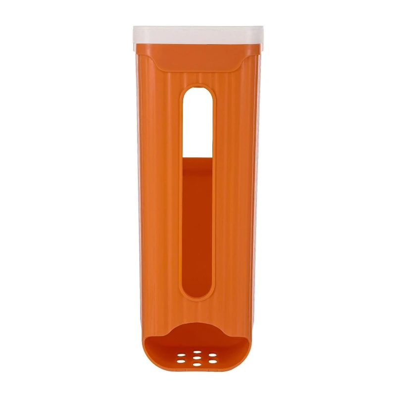 

Creative Plastic Bag Storage Holder Free Perforation Wall Hanging Kitchen Room
