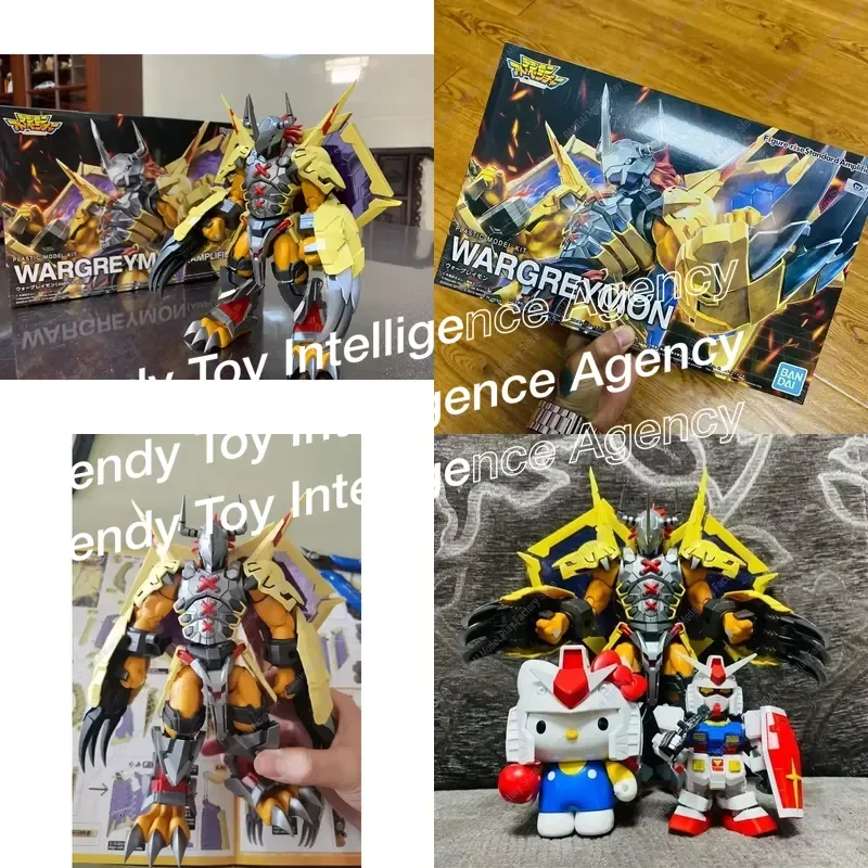 Фото Сборная модель Bandai Digital Monster Wargreymon, 20 см, фигурка, коллекционная игрушка, подарок. №1
