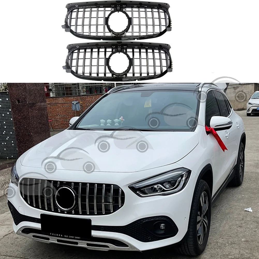 Передний бампер гоночная решетка крышка для Mercedes-Benz H247 GLA200 GLA200d 2020 2021 2022 2023 + General GT