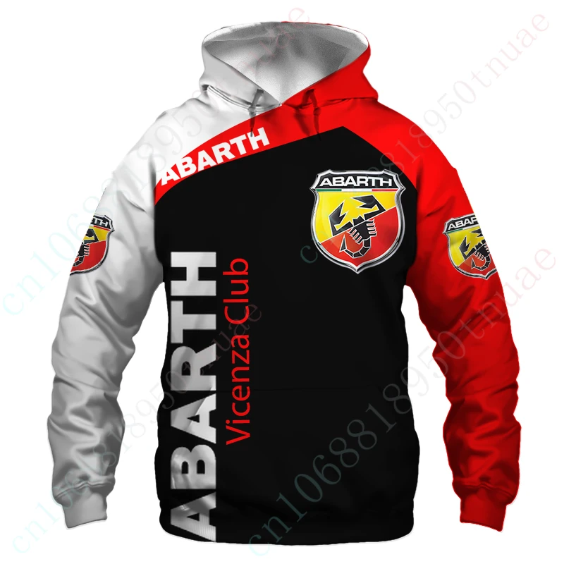 Толстовки Abarth в стиле Харадзюку свитшот уличная одежда унисекс топ аниме