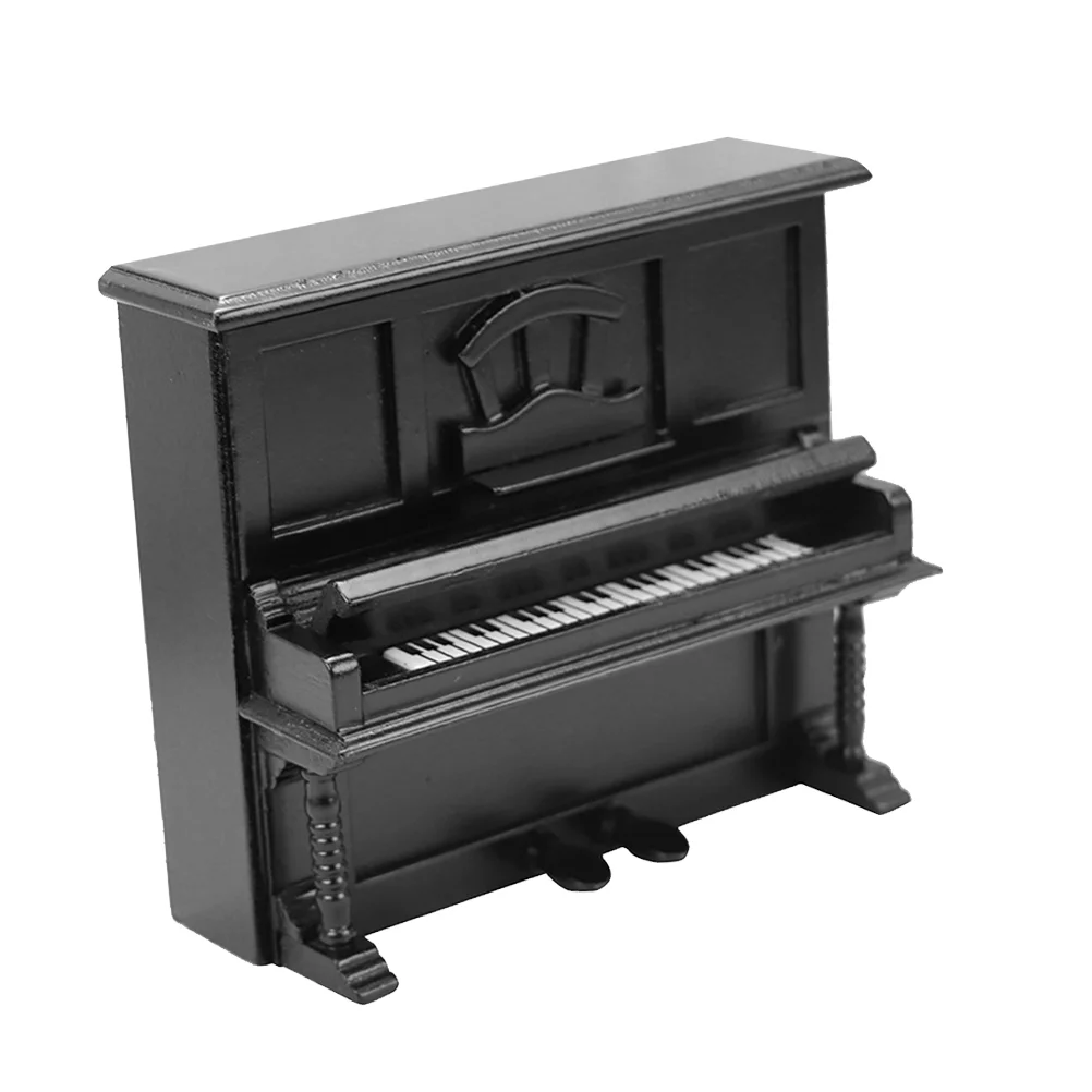 

Dollhouse Miniature Piano Miniature Piano Models Miniature Retro Piano Toy