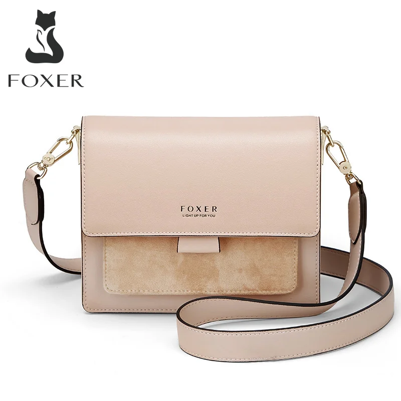 

Women Crossbody Shoulder Bags Lady Split Leather Mini Purse Female Messenger Organ Bag Lady Flap Special Day Present Gift