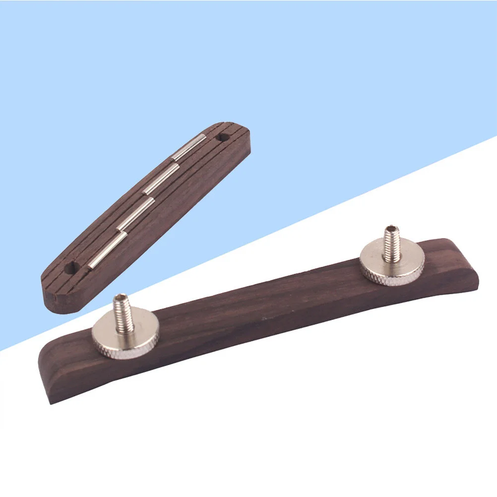 

Bass Accessories Hardware Guitar Bridge Ballad Height Adjustable Rosewood For Mandolin Bamboo