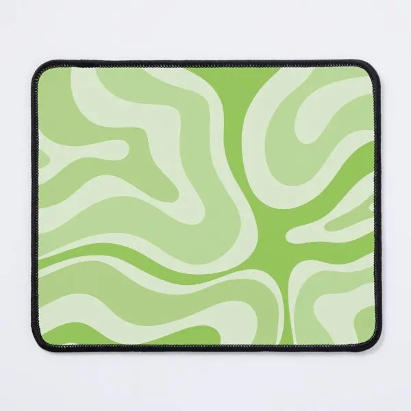 Современный ретро-коврик для мыши в виде жидкого крутящегося абстрактного