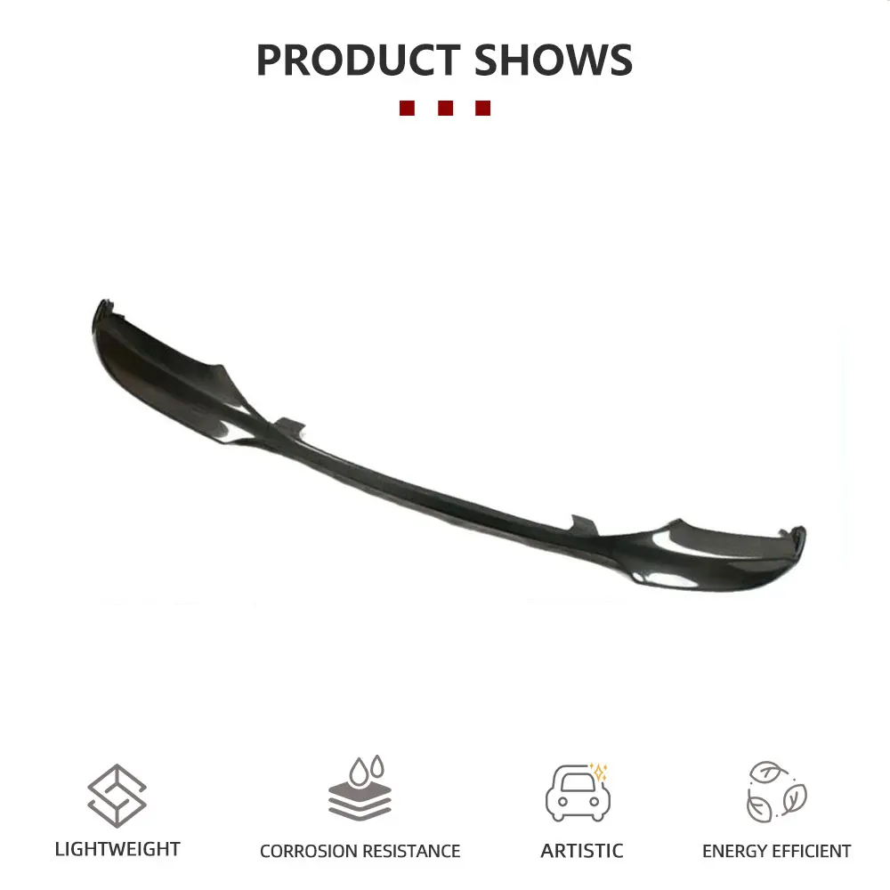 Carbon Fiber Car Front Bumber Lip Spoiler for BMW 5 Series F10 M Tech 2012-2016 Auto Chin Apron Body Kits