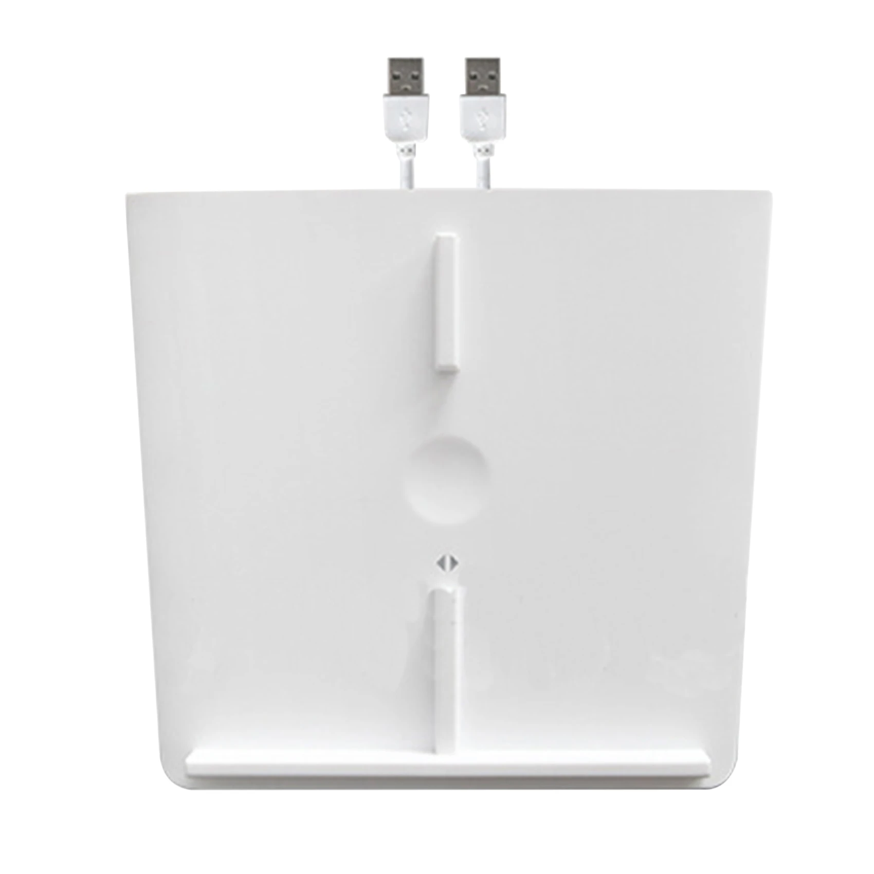 

White Wireless Charger USB Port Car Dual Phones Intelligent Fast Charging Charger for Tesla Model 3