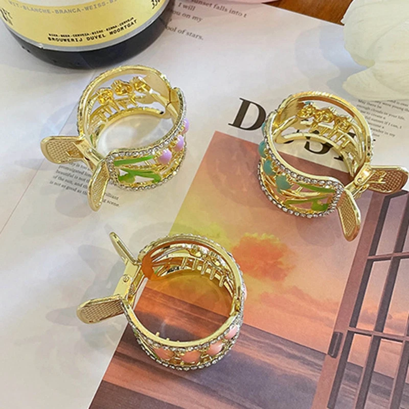 

Новинка для девушек, Шпилька для хвоста, фиксированная шпилька для волос, зажим для волос с улучшенным дизайном, аксессуары для волос, голов...