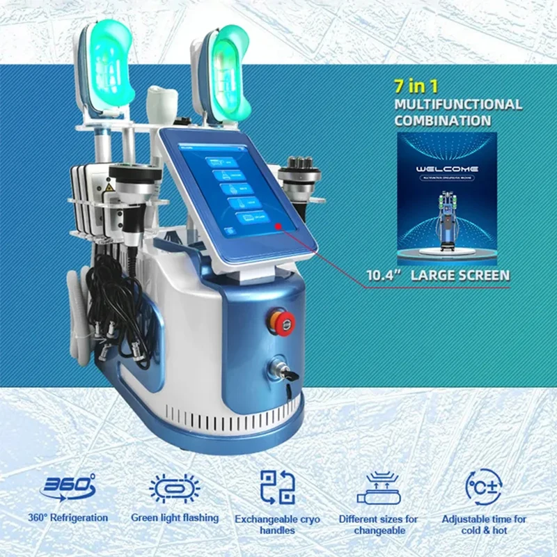 Кавитационный аппарат для похудения 40k Замороженного Жира вакуумная