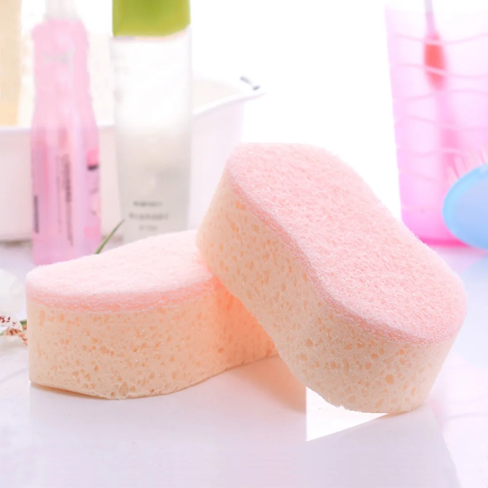 

Bath Sponge Bathroom Scrubber Bathing Tool Highly Absorbent Loofah Soft Household Body Cleaning Puff Massage Skin Exfoliation