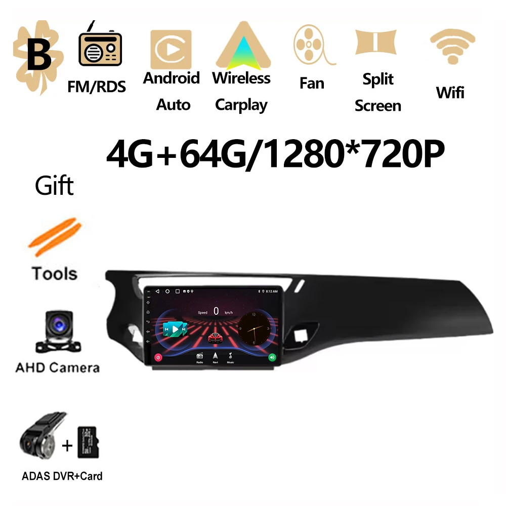 

Радио Android 16 для Citroen C3 DS3 2010-2016 Автомобильный мультимедийный плеер Авто беспроводной Carplay GPS-навигация DSP 4G LTE WIFI Инструменты