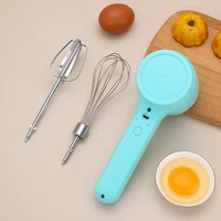 new stainless steel wireless electric egg beater household small automatic milk beater hand held egg beater kitchen tool