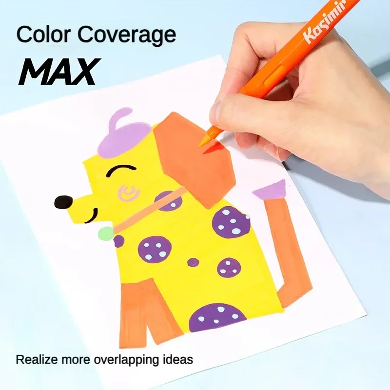 Акриловый жидкий акриловый маркер KASIMIR 84/24 цвета