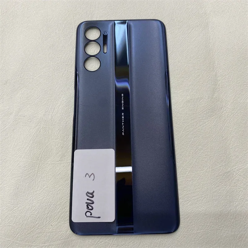 Задняя крышка батарейного отсека ремонт деталей для Tecno Pova 3 LF7 LF7n