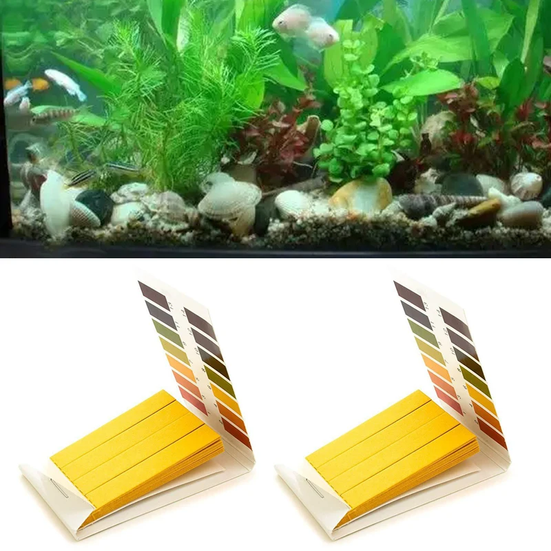 

1set = 80 Strips! Professional 1-14 PH Litmus Paper Ph Test Strips Water Cosmetics Soil Acidity Test Strips with Control Card