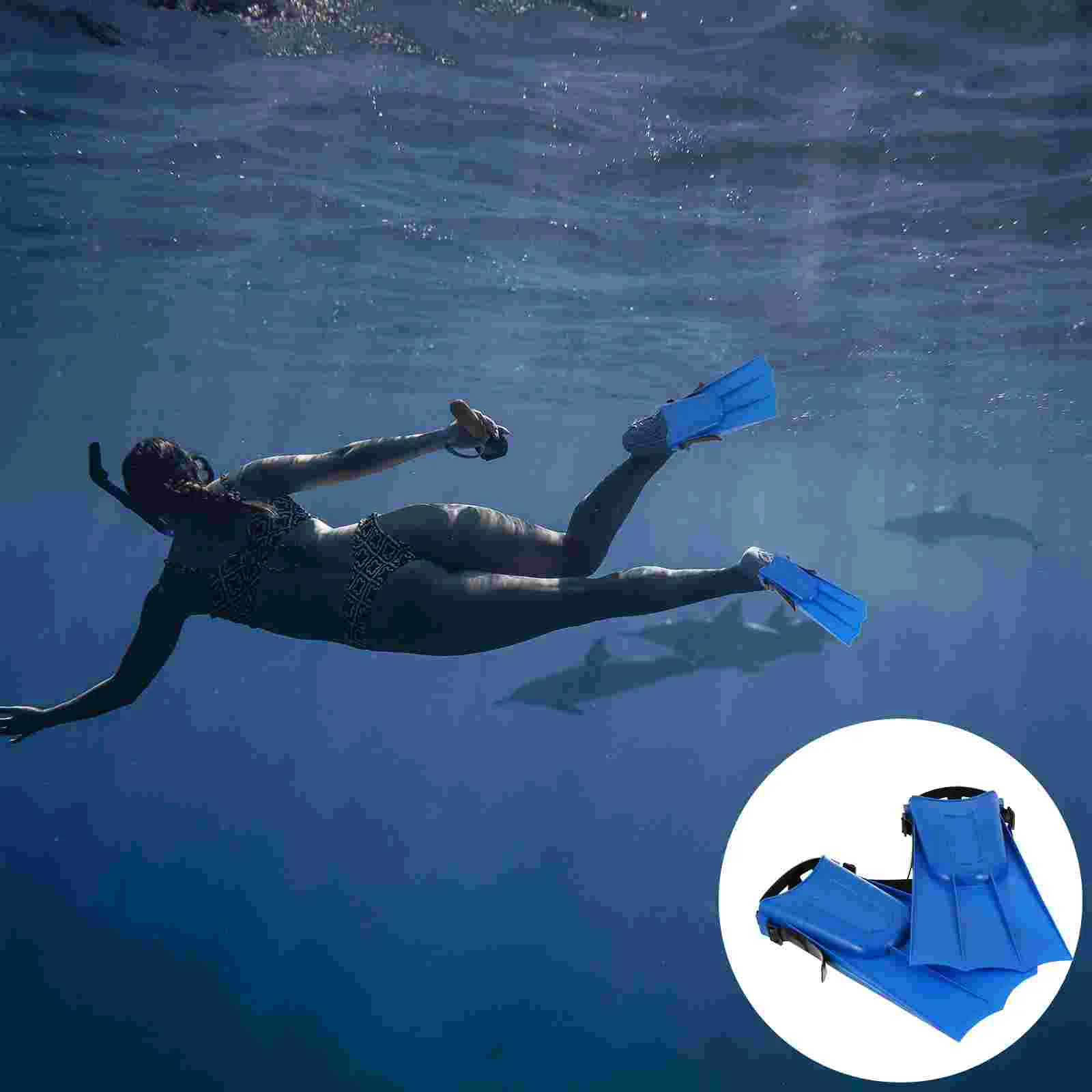 

Swim Fins Swimming Supplies Snorkel Gear Adults Aldult Training Rubber Unisex Flippers Travel Scuba Short Diving