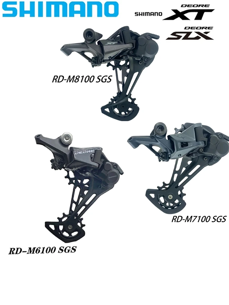 

SHIMANO DEORE SLX XT RD M6100 M7100 M8100 M8120 Bicycle Rear Derailleur Mountain Bike MTB 12-Speed 24-Speed Rear Derailleurs