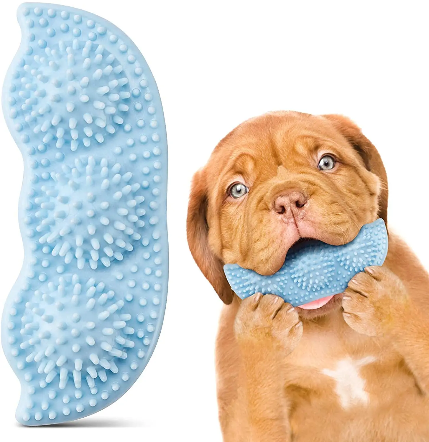 

Puppy Teething Chew Toys 2-8 Months,Puppy Chew Toy for Teething, Itchy and Sore Teeth,360°Teething Toys for Puppies Cleaning