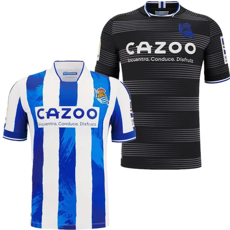 

Kids Real Sociedad OYARZABAL Hone Away Customize Jersey 2022 23 SILVA JANUZAJ WILLIAN ISAK Child Men T-shirt Kit