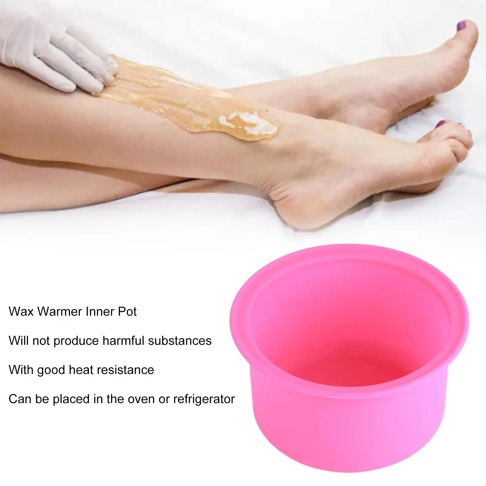Silicone Inner Pot Replacement for Wax Warmer - Heat Resistant Easy to Clean Heating Accessory