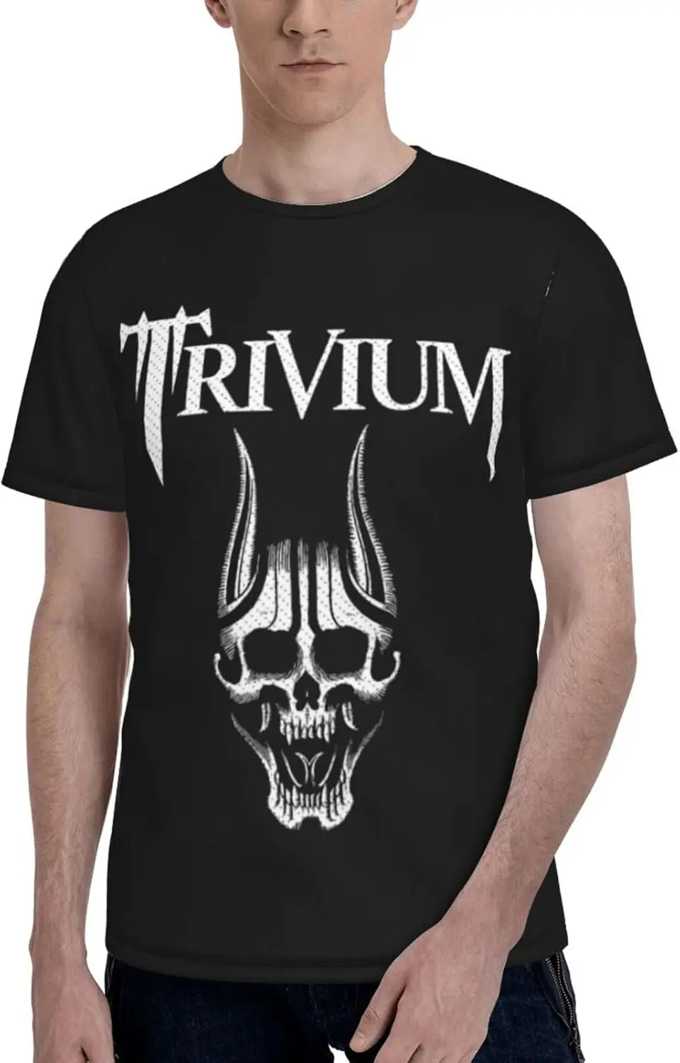 Triviсветская футболка Мужская модная спортивная летние рубашки с круглым вырезом