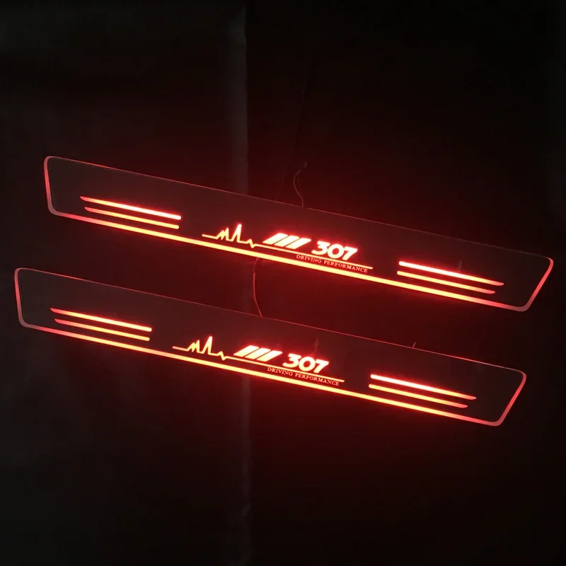 Добро пожаловать педальные фонари для Peugeot 307 2004-2011 2012 2013 лампы на пороги