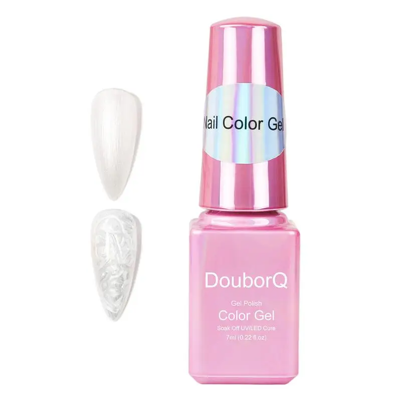 

Pearl Gel Nail Polish Shell Thread Effect Gel Nail Polish 7ml Long Lasting Nail Gel Salon Manicure Design Home DIY For Women