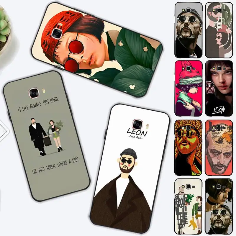 

Killer Leon Uncle Girl Phone Case for Samsung J 2 3 4 5 6 7 8 prime plus 2018 2017 2016 core