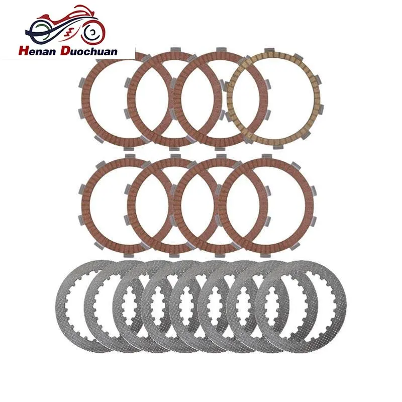 Комплект пластин сцепления для мотоцикла Honda NC700 NC 700S RC61 NC700X RC 63 NT700 Deauville RC52 RC59 XL700 XL 700 Transalp RD13 RD 15