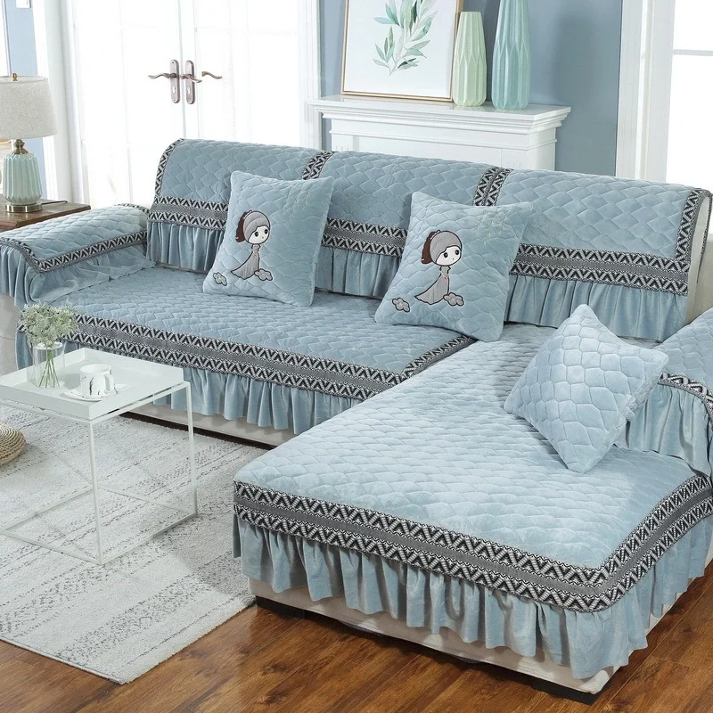 

Winter Thickening Antiskid Universal Combination Sofa Cover