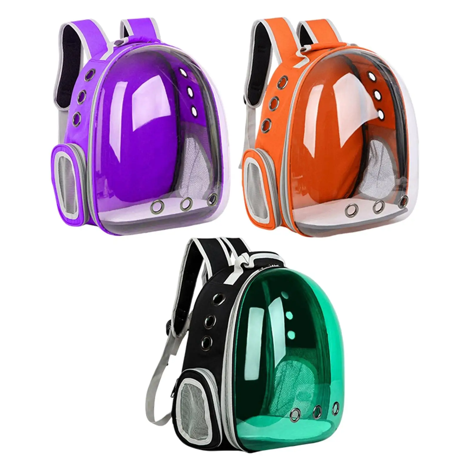 

Cat Backpack Carrier Bag Tote Bubble Capsule Carry Bag Clear Ventilate Backpack for Small Dogs Puppies Bunny Outdoor Use Travel