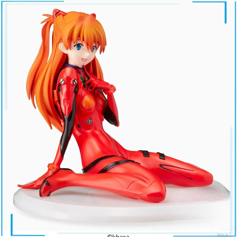 

NEON GENESIS EVANGELION Japanese Anime Figure Asuka Langley Soryu Sitting Posture Action Figure Toys in Stock