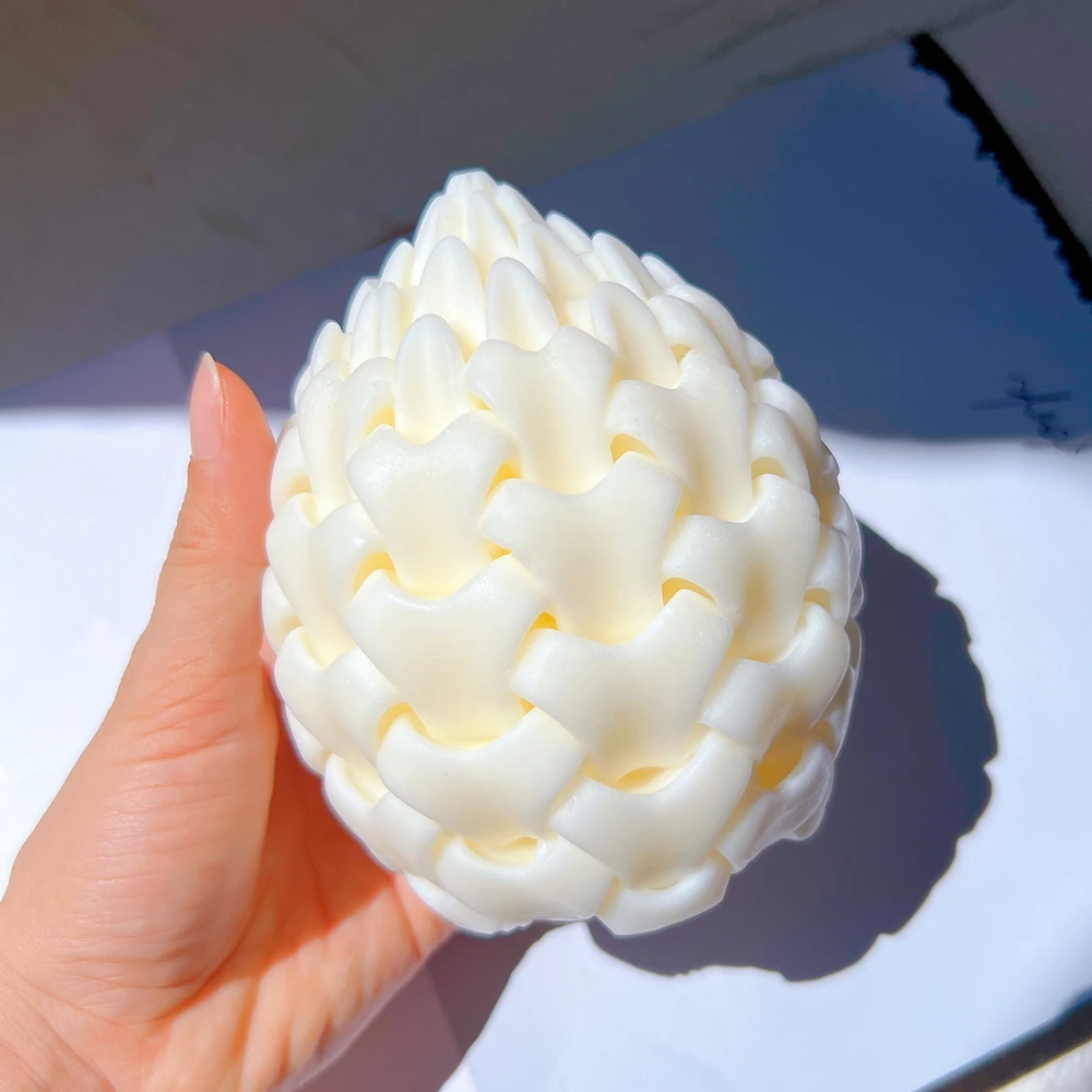 Формы для свечей в виде листвы уникальный современный спиральный крутящийся