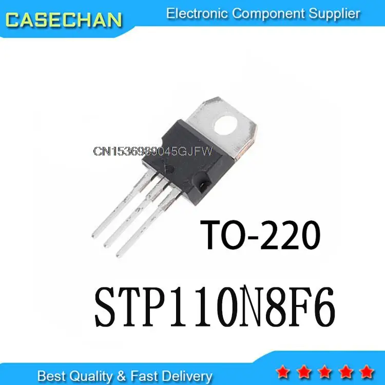 МОП-транзисторы 110N8F6 STP110N8F7 STP110N7F6 TO-220 110A 80 в