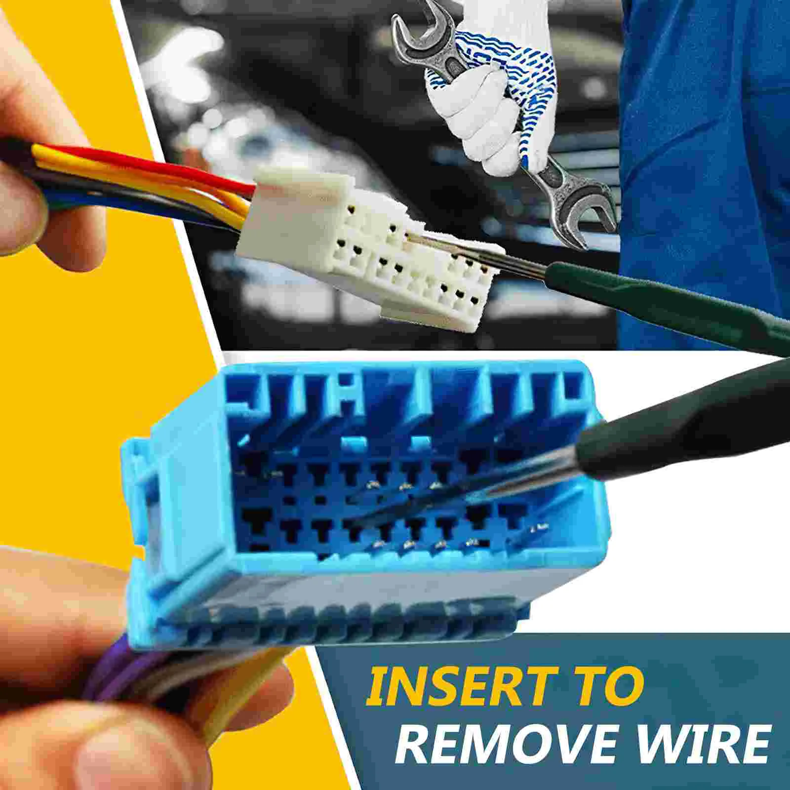 Инструмент для удаления клемм комплект заклепок и гаек инструменты