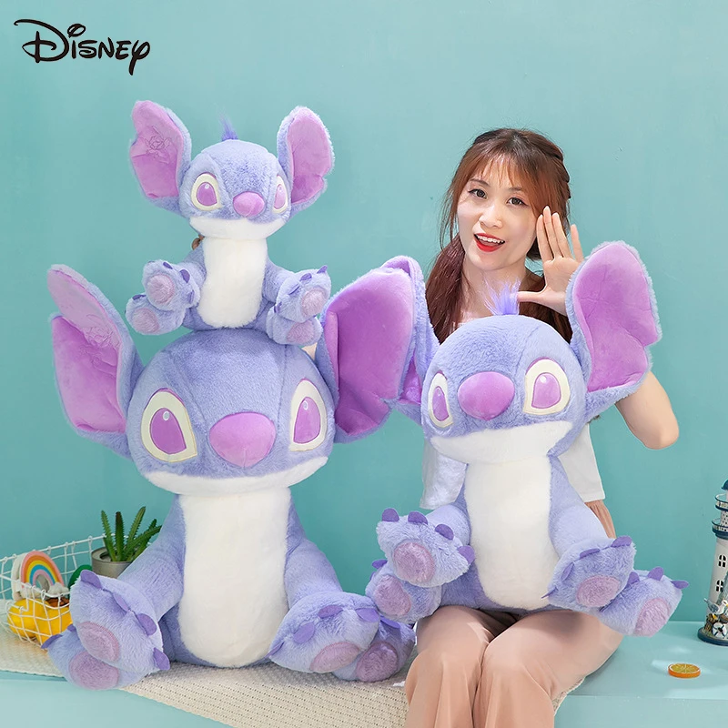 

Disney Anime Cute Lilo & Stitch Taro Purple Stitch Plush Toy Figure Cartoon Stitch Doll Kawaii Toys Kids Birthday Gift Pillow