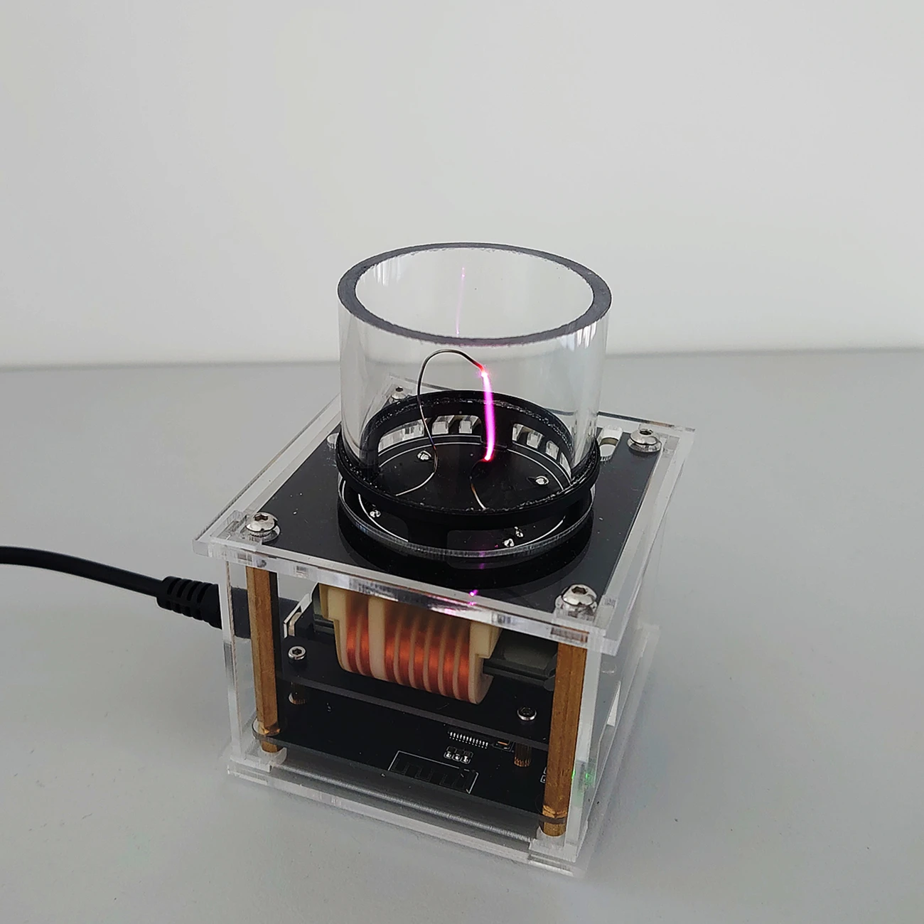 

Plasma Speaker Bluetooth Wireless Audio Tesla Coil LSPX-S2S19 11