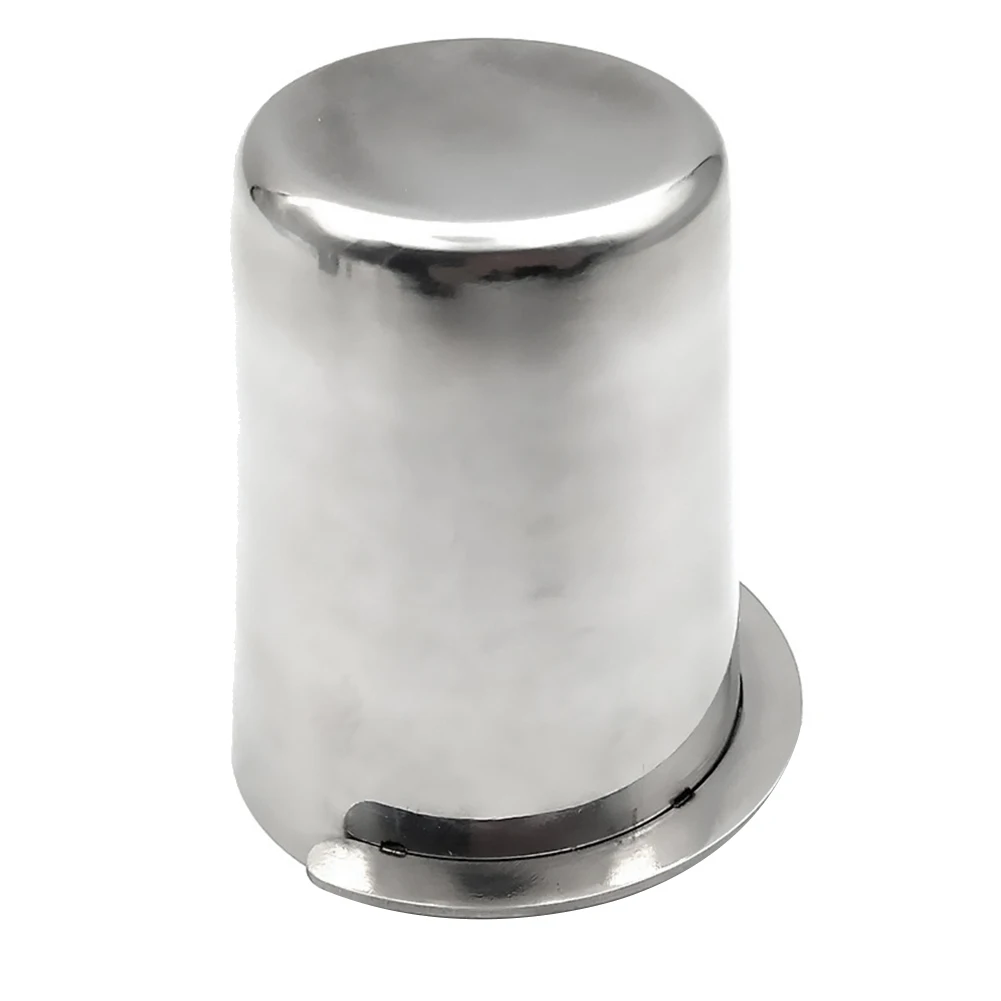 Чаша для порошка кофе Ek43 WPM Huijia Niche Приемник Ручка кофемашины Чашка Серебро