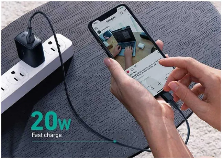 Сетевое зарядное устройство Aukey Swift PD 20W USB-C цвет Черный | Мобильные телефоны и