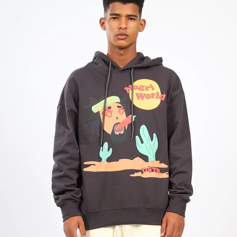 

Anime Hoodie Oversize Harajuku Graphic Hoodies Men Streetwear Hip Hop Sweatshirt Cotton Print Pullover Winter Vintage Clothing
