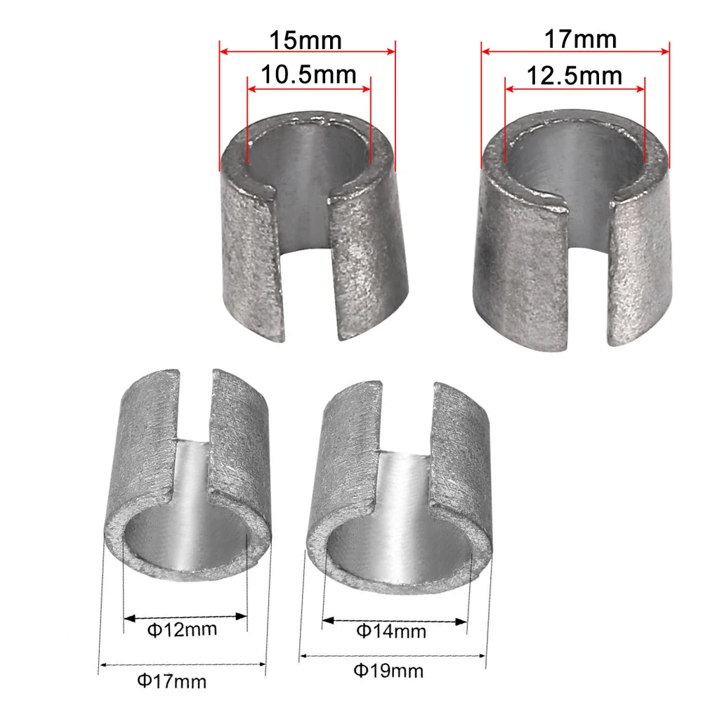 

2 Pairs Car Battery Terminal Converters Post Adaptors Sleeves Set Battery Positive Battery Terminal To Negative Converts Adaptor